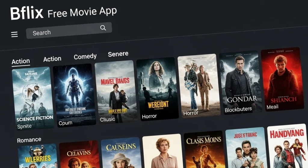 What’s on the Bflix Free Movie App?